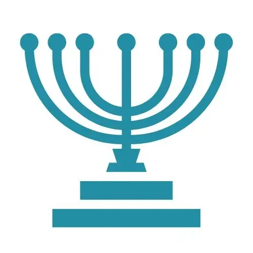 Ikona przedstawiająca menorę