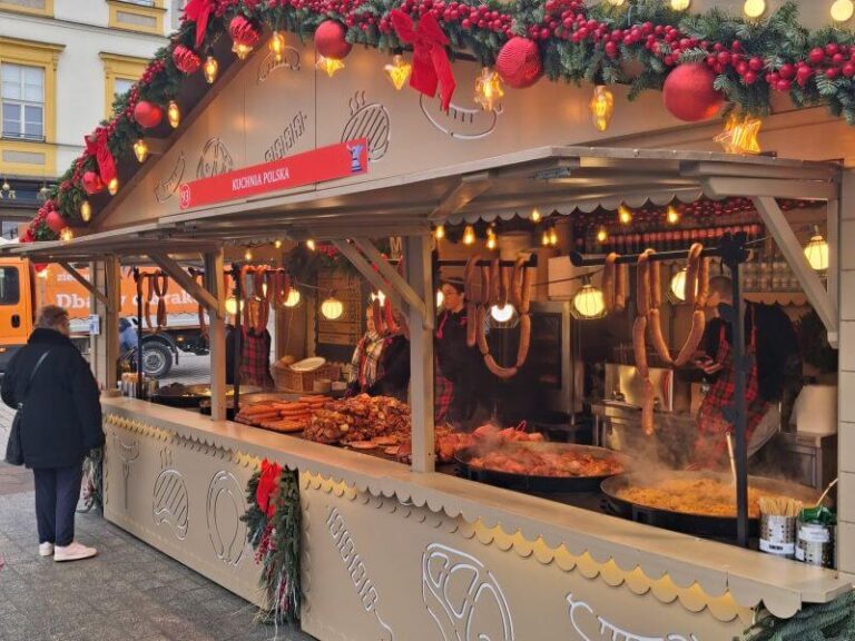 Krakau vor weihnachten